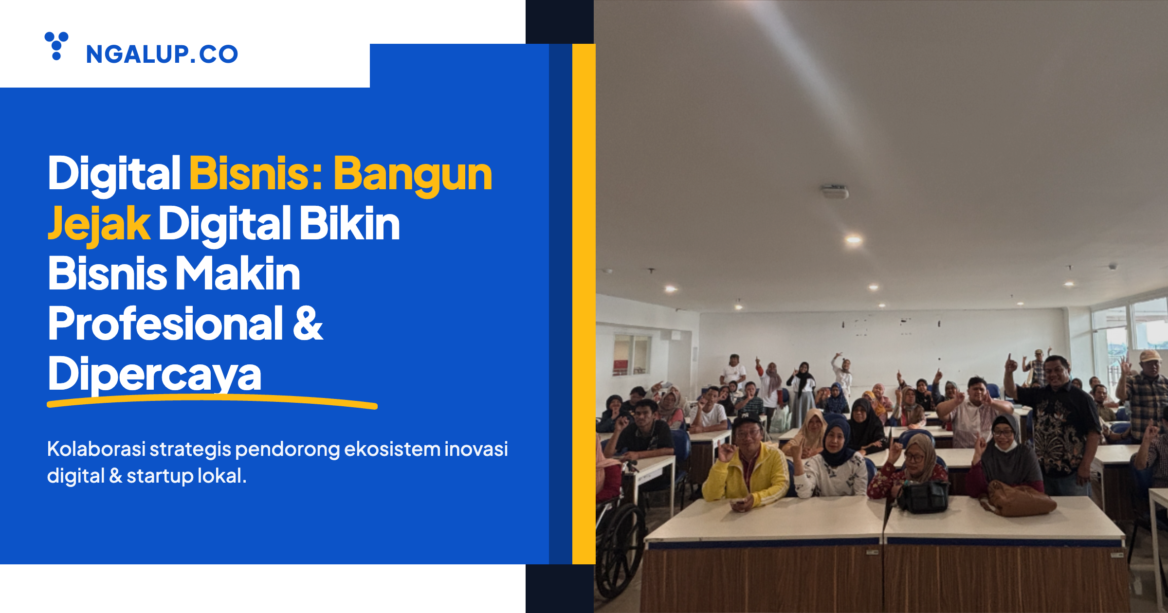 Digital bisnis bangun jejak digital