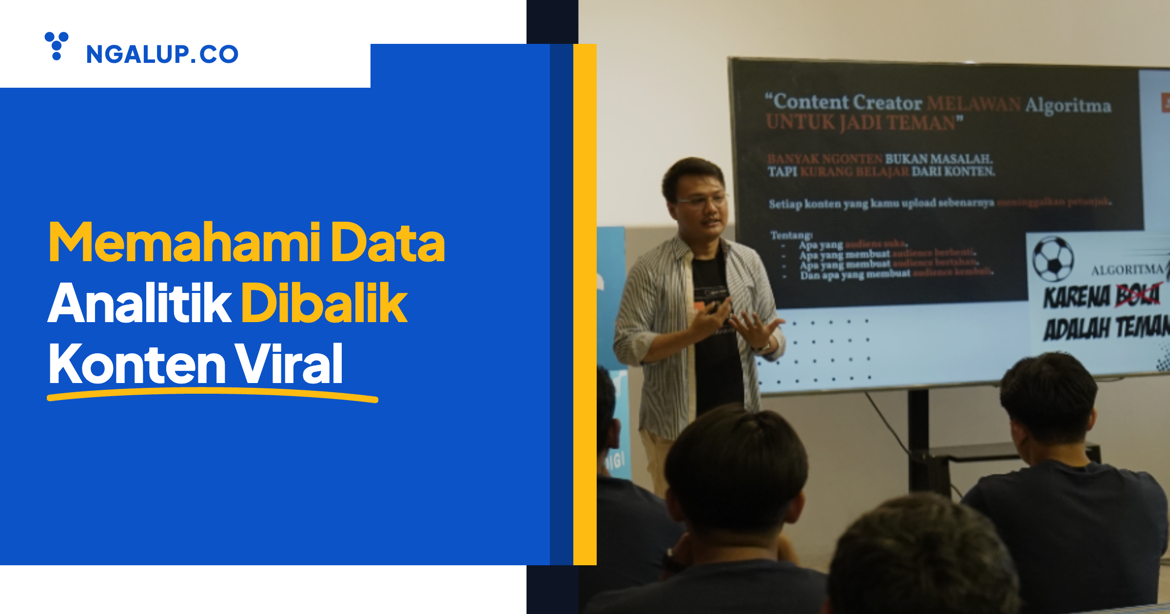 Memahami data analitik dibalik konten viral