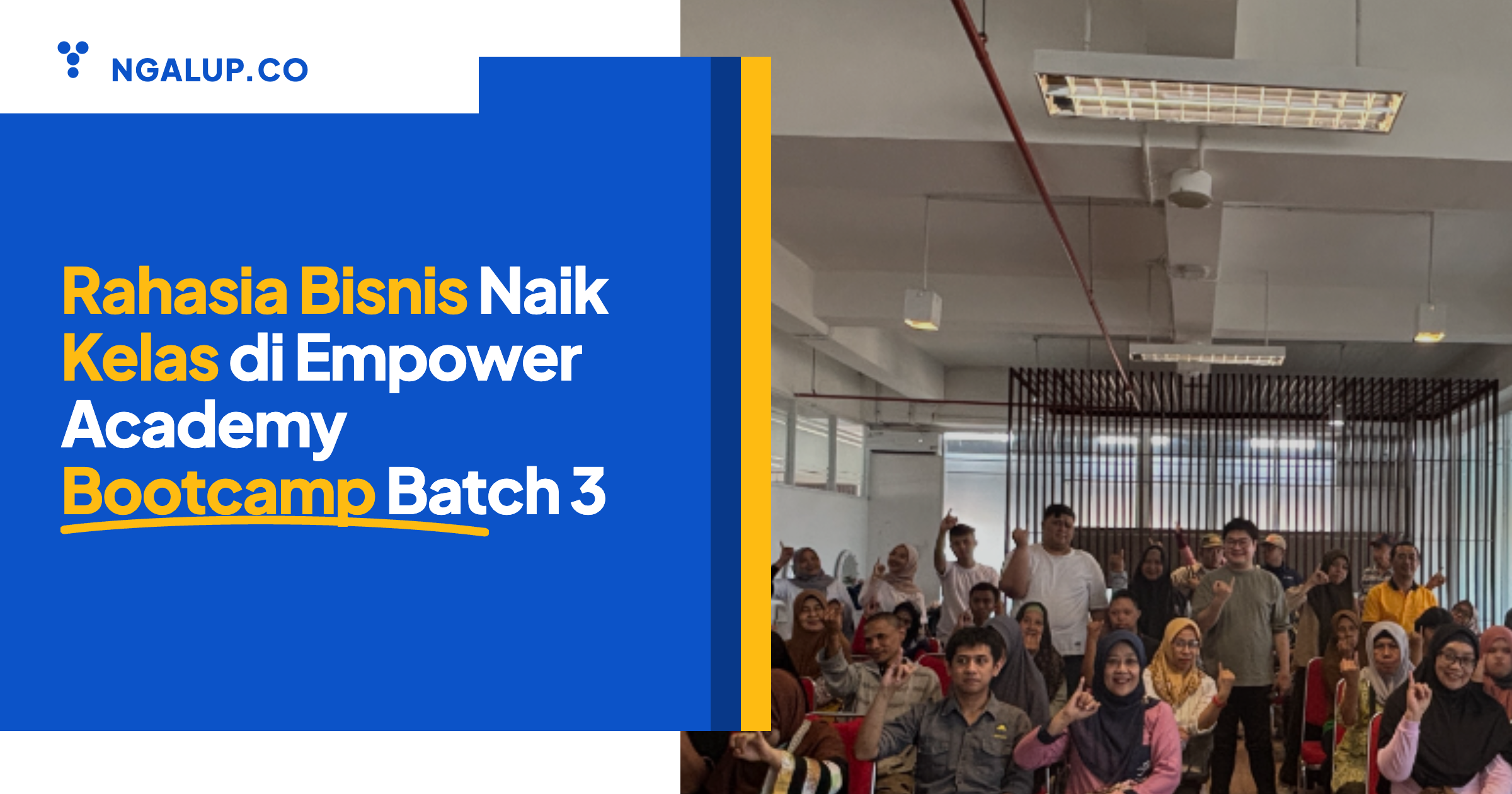 Rahasia bisnis naik kelas di empower