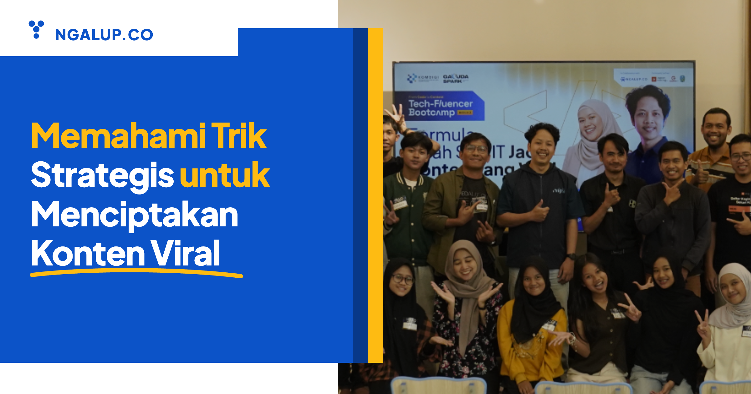 Memahami trik strategis untuk konten viral