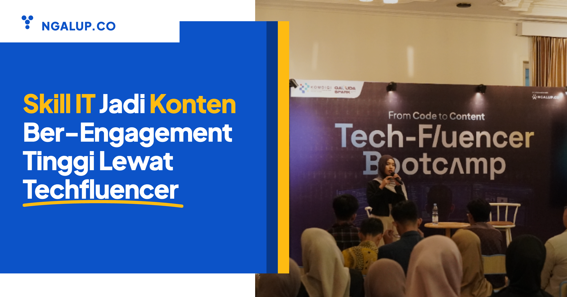 Skill it jadi konten ber engagement tinggi